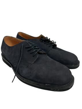 Dressabout 50 990 Derby Shoes Mens 10.5 Blue Nubuck Leather Oxford Lace Up